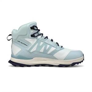 NEW ALTRA women's lone peak all-wthr mid 2 shoes in light blue